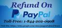 Refund on Paypal | 1-844-202-0908 logo